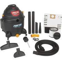 Aspirateur pour atelier avec pompe int&eacute;gr&eacute;e, Secs-humides, 6 CV, 18 gal. US (68,1 litres) Infinity Industrial Services Inc.