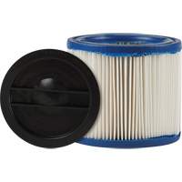 CleanStream&reg; Gore&reg; Small Wet/Dry Vacuum Filter, Cartridge/Hepa, Fits 1 - 6 US gal. Infinity Industrial Services Inc.