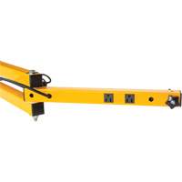 Bras verrouillables double 180 avec deux r&eacute;ceptacles Infinity Industrial Services Inc.