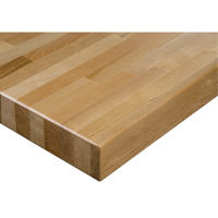 Laminated Hardwood Workbench Top, 48" W x 24" D, Square Edge, 1-3/4" Thick Infinity Industrial Services Inc.