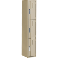 Casiers robustes Concorde, 3 niveaux, 12" x 18" x 72", Acier, Beige, Soud&eacute; (assembl&eacute;) Infinity Industrial Services Inc.