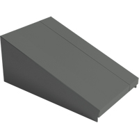 Dessus inclin&eacute; pour casiers robustes enti&egrave;rement soud&eacute; Concorde, Bloc de 1, 18" p x 12" la x 6" ha, Acier Infinity Industrial Services Inc.