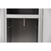 Lockers, 12" x 18" x 72", Steel, Grey, Rivet (Assembled) Infinity Industrial Services Inc.