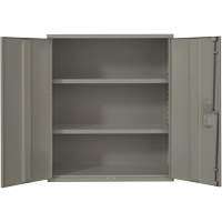 Lo-Boy Storage Cabinet, Steel, 2 Shelves, 40" H x 36" W x 18" D, Grey Infinity Industrial Services Inc.