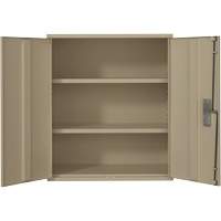 Lo-Boy Storage Cabinet, Steel, 2 Shelves, 40" H x 36" W x 18" D, Beige Infinity Industrial Services Inc.