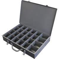 Steel Scoop Compartment Boxes, 17.875" W x 12" D x 3" H, 24 Compartments Infinity Industrial Services Inc.