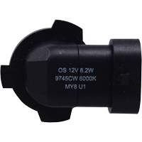 9145 Fog Light Bulb, LED, 65 W, White Infinity Industrial Services Inc.