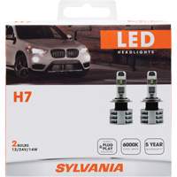 H7 Headlight Bulb, LED, 13.2 W/17 W, White Infinity Industrial Services Inc.
