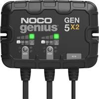 Chargeur de batterie embarqu&eacute; &agrave; 2 sorties de 10 amp&egrave;res Gen5X2 Genius Infinity Industrial Services Inc.