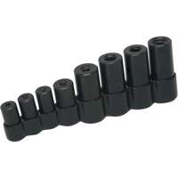 Jeu de douilles pour taraud, 8 Morceaux, Prise de 1/4"/3/8" Infinity Industrial Services Inc.