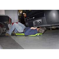 Neon Green Low Profile Plastic Creeper Infinity Industrial Services Inc.