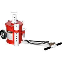 Cric pneumatique portable, Capacit&eacute; de 10 tonne(s), 17-3/4" - 49-3/8" h Infinity Industrial Services Inc.