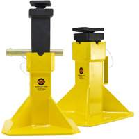 Jack Stands with Adjustable Screw Top Saddle, Locking Pin, 15-1/2" - 20-1/2" H Infinity Industrial Services Inc.