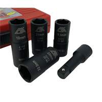 Flip Socket Kit, 5 Pieces, 1/2" Drive Size Infinity Industrial Services Inc.