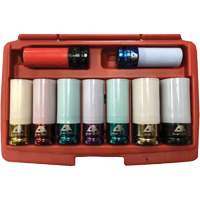 Thin Wall Master Impact Socket Set, 9 Pieces, 1/2" Drive Size Infinity Industrial Services Inc.