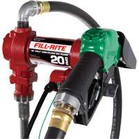 Pompe de transfert de carburant 12 V avec pistolet Infinity Industrial Services Inc.