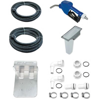 Pompe de transfert de fluide d'&eacute;chappement diesel (DEF) 115 V CA avec support pour cuve GRV et pistolet Infinity Industrial Services Inc.