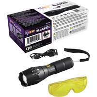 Lampe UV rechargeable pour la d&eacute;tection des fuites UView Phazer BLACK 395 Infinity Industrial Services Inc.