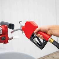 Pistolet de distribution automatique rouge pour essence Infinity Industrial Services Inc.