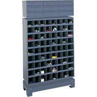 Modular Small Parts Storage Unit, Steel, 18 Drawers, 33-3/4" x 12-1/4" x 58-5/8", Grey Infinity Industrial Services Inc.