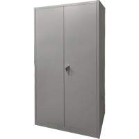 Storage Cabinet, Steel, 4 Shelves, 78" H x 36" W x 24" D, Grey Infinity Industrial Services Inc.