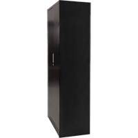 Combination Storage Cabinet, 36" W x 18" D x 72" H, Black Infinity Industrial Services Inc.