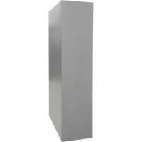 Combination Storage Cabinet, 36" W x 18" D x 72" H, Grey Infinity Industrial Services Inc.