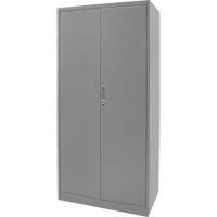 Hi-Boy Storage Cabinet, Steel, 4 Shelves, 72" H x 36" W x 18" D, Grey Infinity Industrial Services Inc.