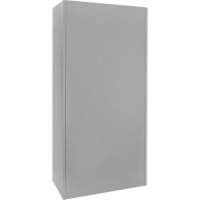 Wardrobe Storage Cabinet, Steel, 36" W x 18" D x 72" H, Grey Infinity Industrial Services Inc.