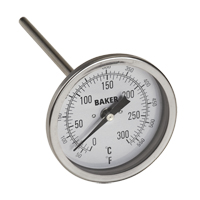 Bi-Metal Thermometers, Contact, Analogue, 50-550°F (0-260°C) Infinity Industrial Services Inc.
