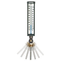 Variable Angle Industrial Thermometers, Contact, Analogue, 0-120°F (-17-49°C) Infinity Industrial Services Inc.