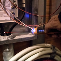 Non-Contact Voltage Tester with Infrared Thermometer Infinity Industrial Services Inc.