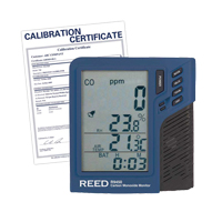 Carbon Monoxide Monitor with Temperature & Humidity (includes ISO Certificate) Infinity Industrial Services Inc.