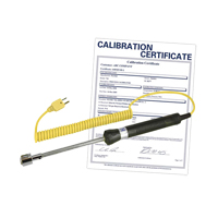 Surface Thermocouple Probe (includes ISO Certificate), 500 °C (932°F) Max. Temp. Infinity Industrial Services Inc.