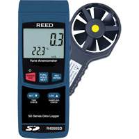 Thermo-Anemometer, Data Logging, 0.4 to 30.0 m/sec Air Velocity Range Infinity Industrial Services Inc.
