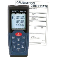 Laser Distance Meter with NIST Certificate, 1.92" - 328' (5 cm - 100 m) Range, Digital (Electronic) Infinity Industrial Services Inc.