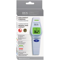 Non-Contact Forehead Thermometer, 0°C - 100.0°C (32.0°F - 212.0°F), Fixed Emmissivity Infinity Industrial Services Inc.