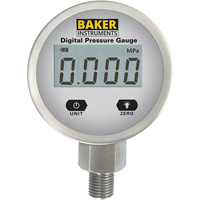 B5000 Series Pressure Gauge, 2-1/2" , 0 - 103.4 kPa/0 - 15 psi/0 - 416 in. w.c., Bottom Mount, Digital Infinity Industrial Services Inc.