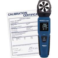 Bluetooth Smart Series Vane Anemometer with ISO Certificate, Data Logging, 0.6 - 25 m/sec/118 - 4921 ft./min/2.1 - 90 Km/hr/1.3 - 55.9 Mph Air Velocity Range Infinity Industrial Services Inc.