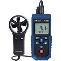 Vane Thermo-Anemometer with Air Volume, Data Logging, 0.4 - 30 m/sec Air Velocity Range Infinity Industrial Services Inc.