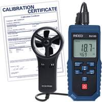 R4100 Vane Thermo-Anemometer with Air Volume with Calibration Certificate, Data Logging, 0.4 - 30 m/sec Air Velocity Range Infinity Industrial Services Inc.