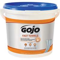 Serviettes nettoyantes Fast Wipes, 130 lingettes, 10" x 9" Infinity Industrial Services Inc.