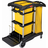 Microfibre Janitor Carts Infinity Industrial Services Inc.