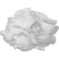 Chiffon, Coton/Polyester, Blanc, 20 lb Infinity Industrial Services Inc.