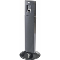 Metropolitan Smokers' Station, Free-Standing, Stainless Steel, 1.6 US gal. Capacity, 42-4/5" Height Infinity Industrial Services Inc.