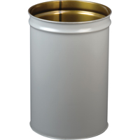 Cease-Fire&reg; Grey Smoking Receptacle Drum Infinity Industrial Services Inc.