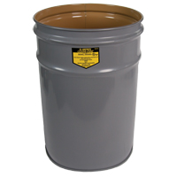 Cease-Fire&reg; Grey Smoking Receptacle Drum Infinity Industrial Services Inc.