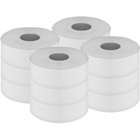 Pro Select Toilet Paper, Jumbo Roll, 2 Ply, 500' Length, White Infinity Industrial Services Inc.
