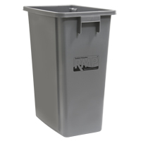 Bac &agrave; d&eacute;chets et de recyclage, Plastique, 16 gal. US Infinity Industrial Services Inc.