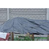 Tarp, Light Industrial Duty, Black, 6' x 8' x 8 mils Infinity Industrial Services Inc.
